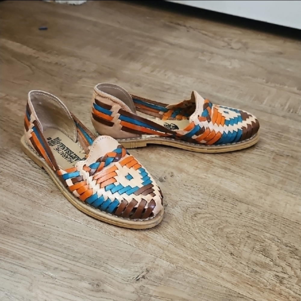 Colorful Woven Women's Loafers